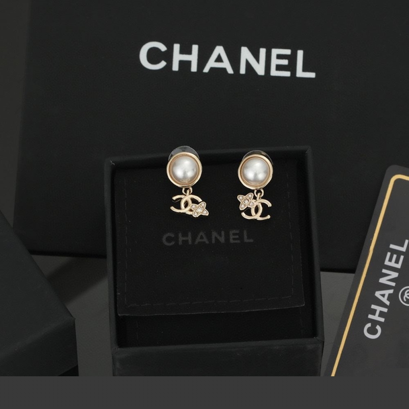 Ch*el earrings